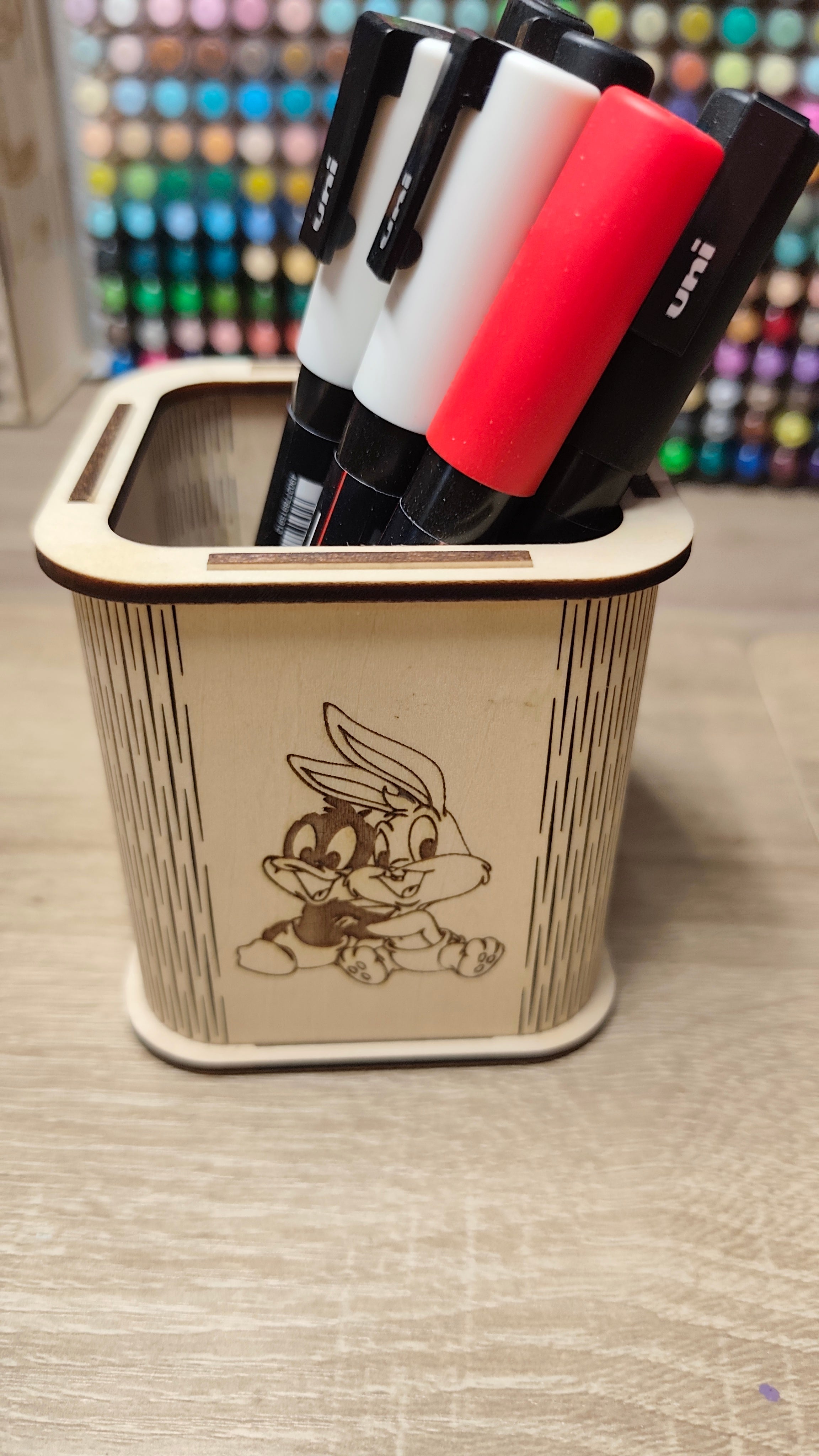 Pot a crayons ou feutres personnalisé