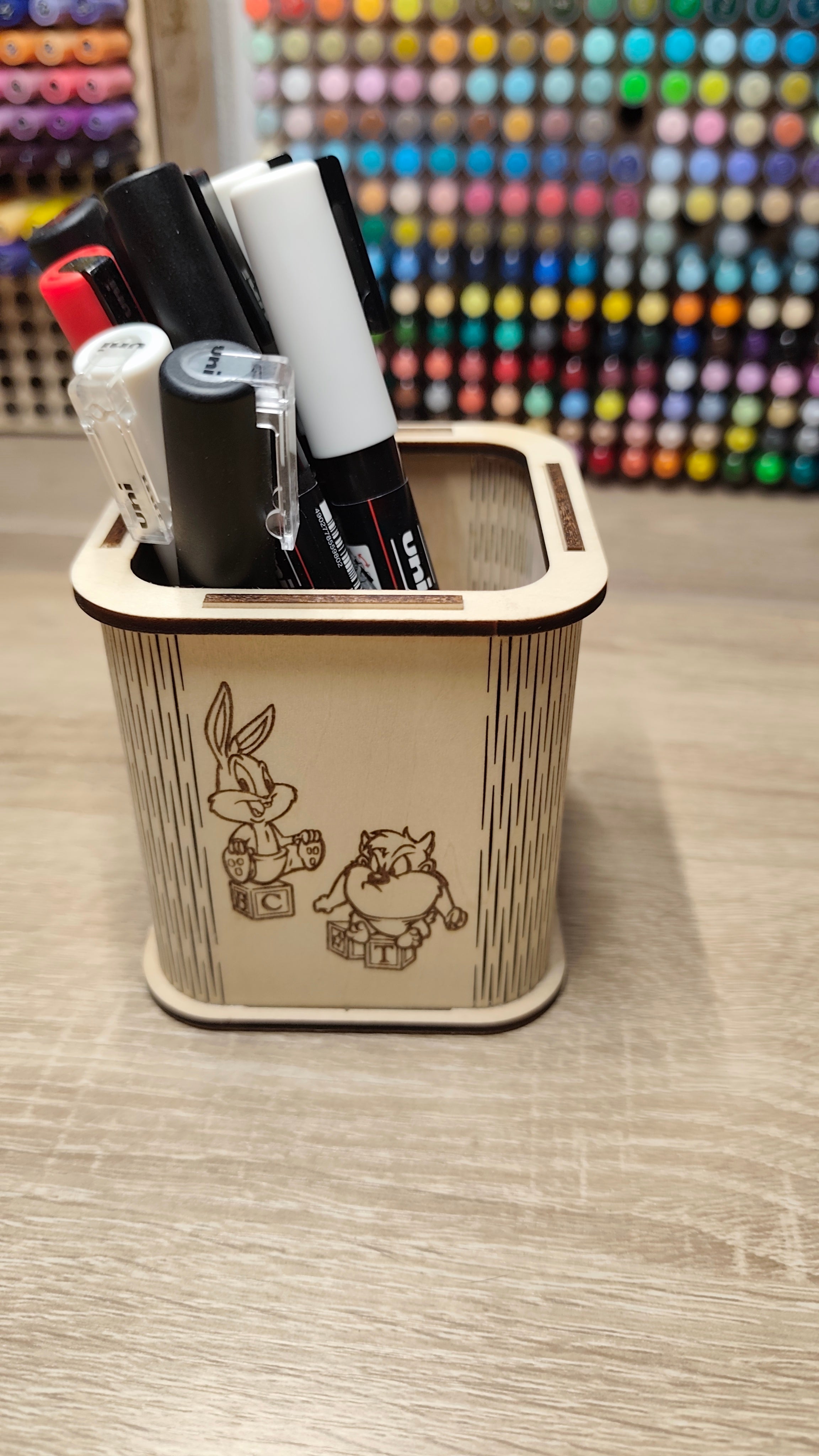Pot a crayons ou feutres personnalisé