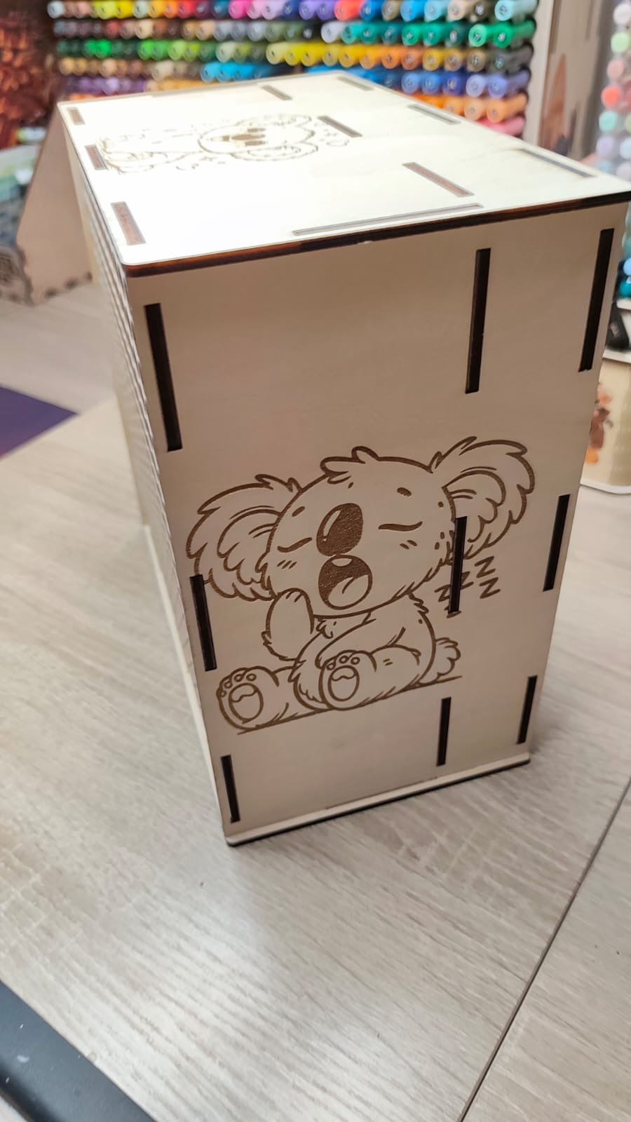 Support pour stylos gel pen personnalisé