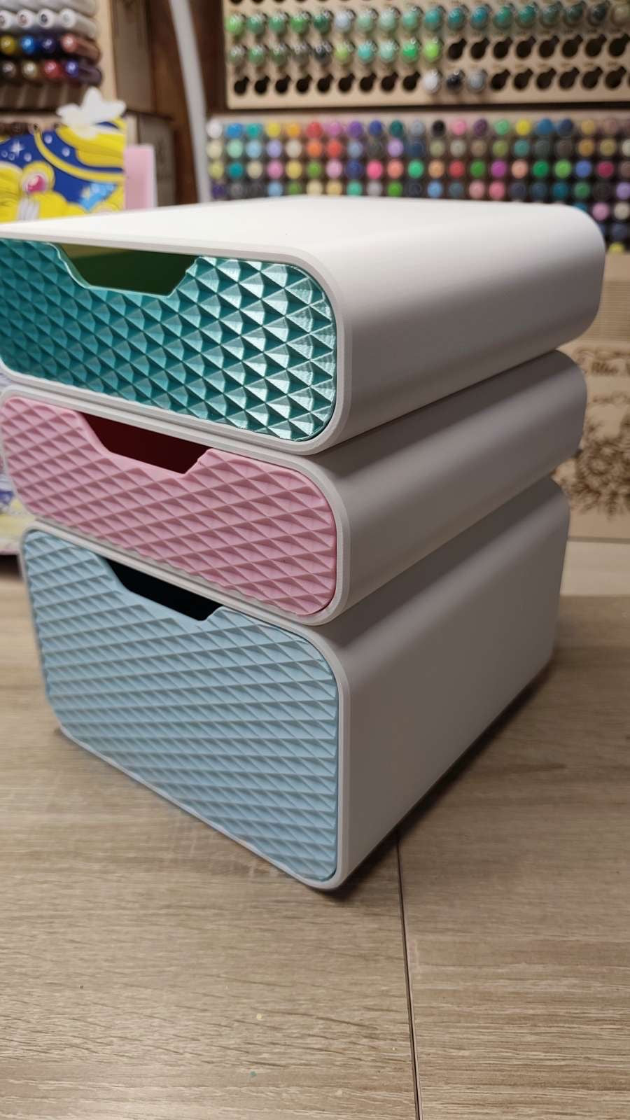 Rangement de bureau modulable – Impression 3D