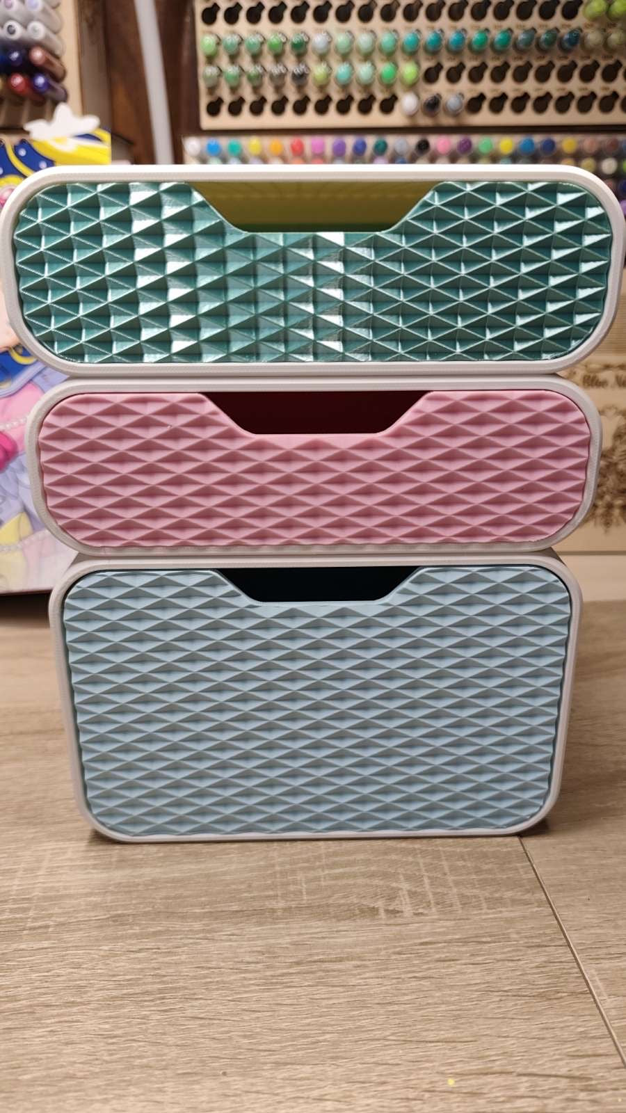 Rangement de bureau modulable – Impression 3D