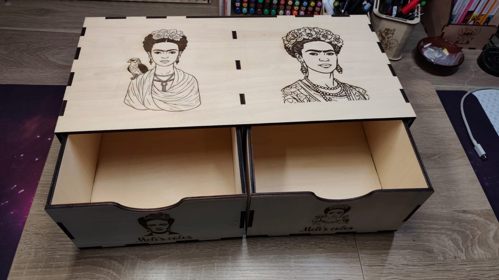 Organisateur de bureau personnalisé